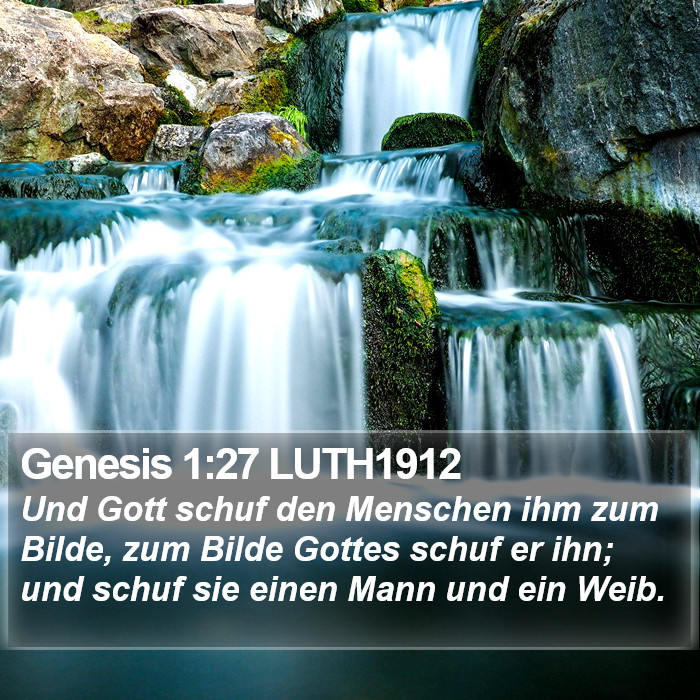 Genesis 1:27 LUTH1912 Bible Study