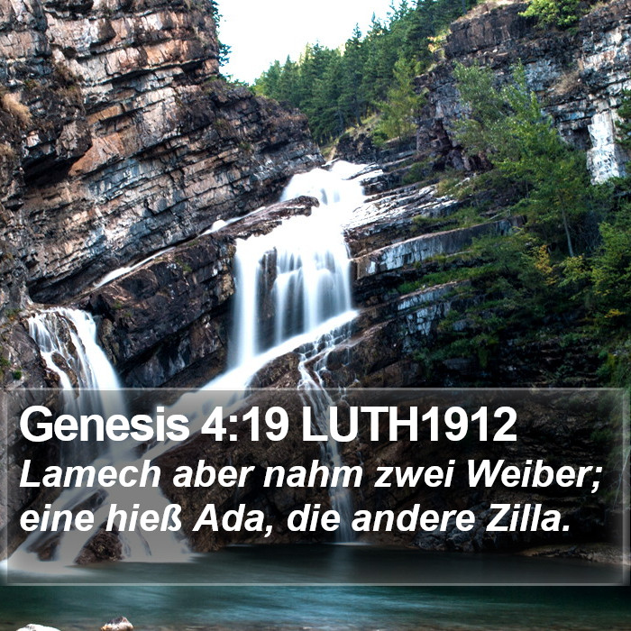 Genesis 4:19 LUTH1912 Bible Study