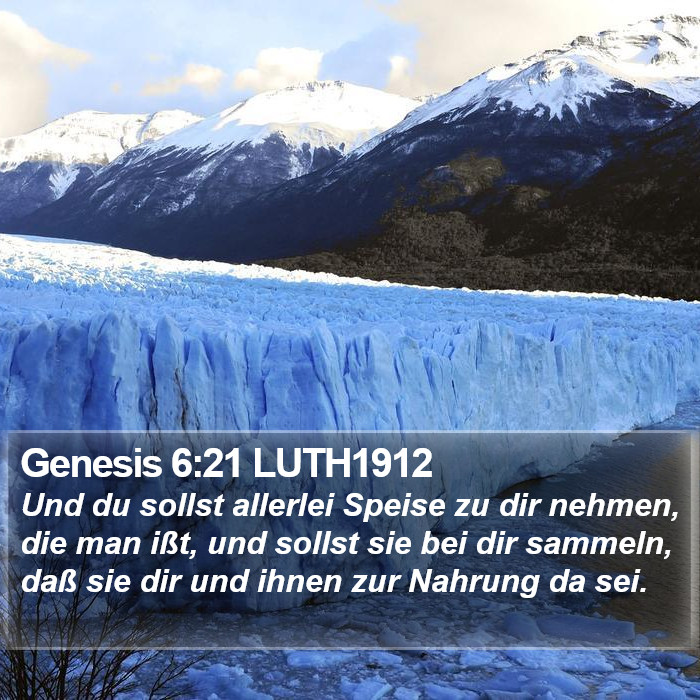 Genesis 6:21 LUTH1912 Bible Study