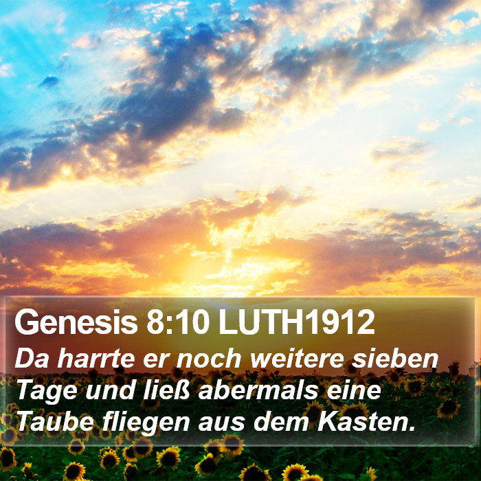 Genesis 8:10 LUTH1912 Bible Study