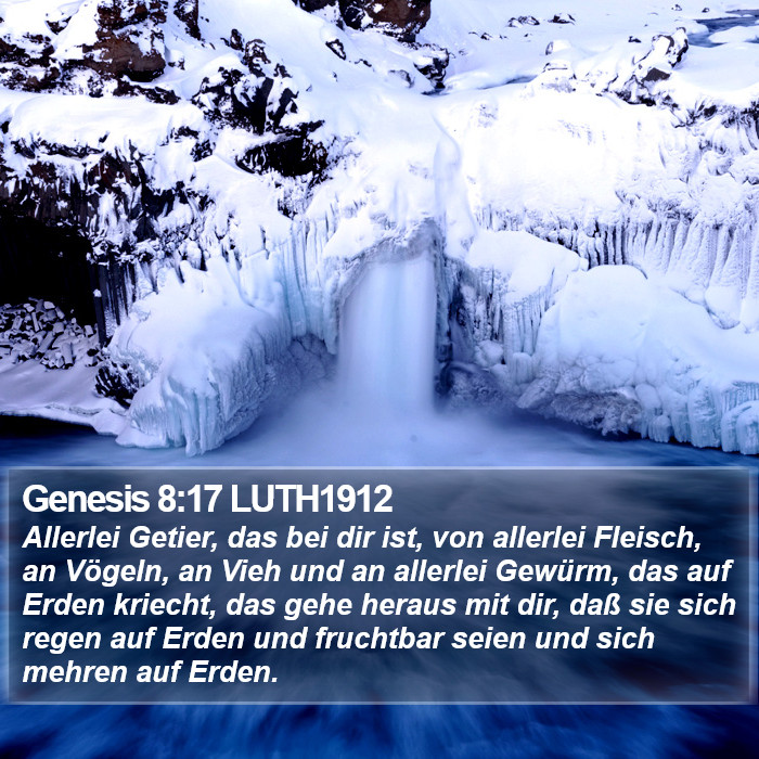 Genesis 8:17 LUTH1912 Bible Study