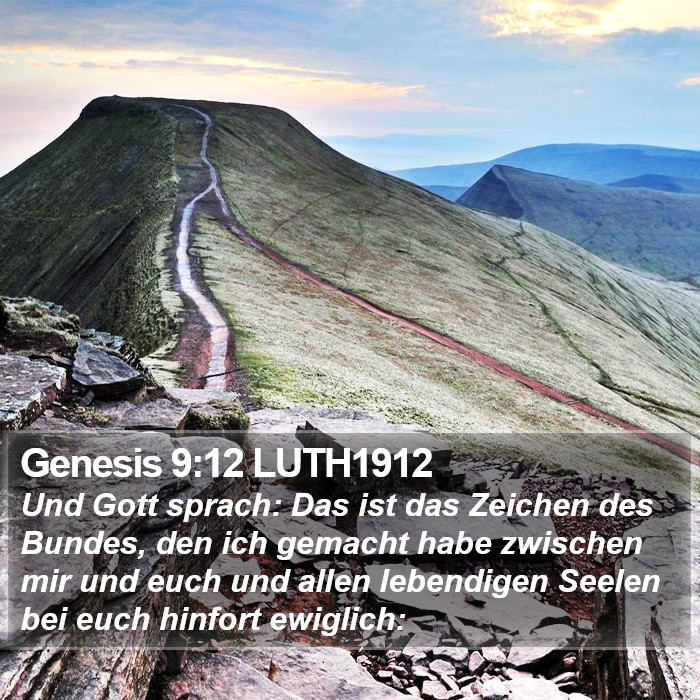 Genesis 9:12 LUTH1912 Bible Study