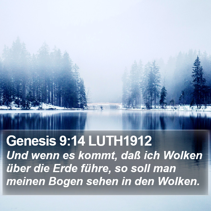 Genesis 9:14 LUTH1912 Bible Study