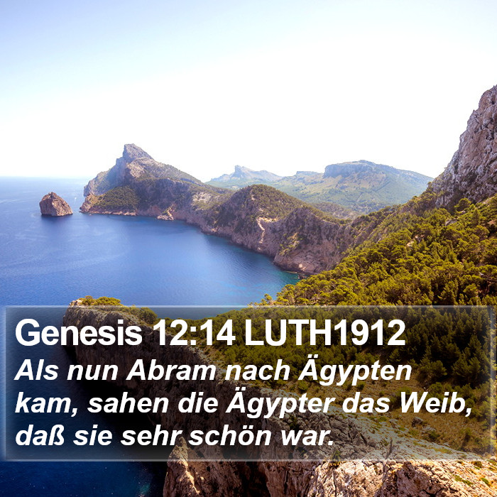 Genesis 12:14 LUTH1912 Bible Study