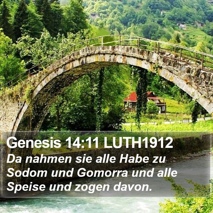 Genesis 14:11 LUTH1912 Bible Study