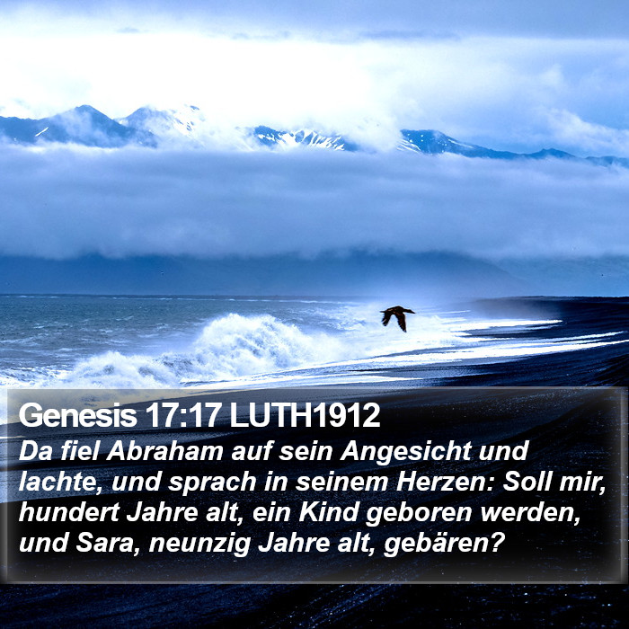 Genesis 17:17 LUTH1912 Bible Study