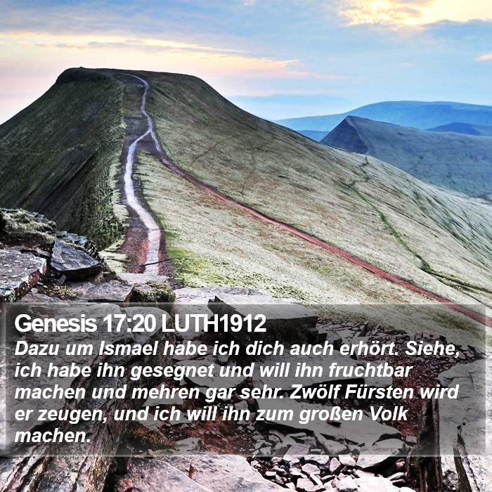 Genesis 17:20 LUTH1912 Bible Study