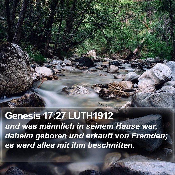 Genesis 17:27 LUTH1912 Bible Study