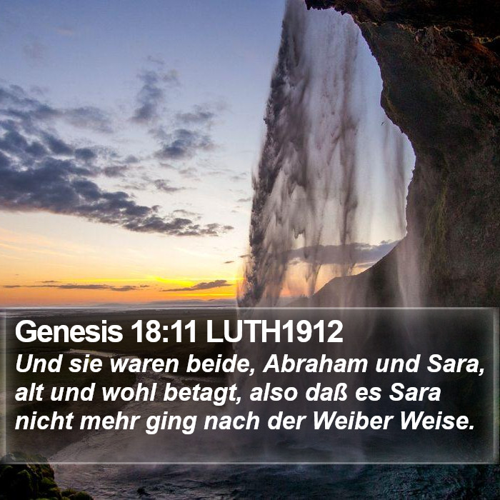 Genesis 18:11 LUTH1912 Bible Study