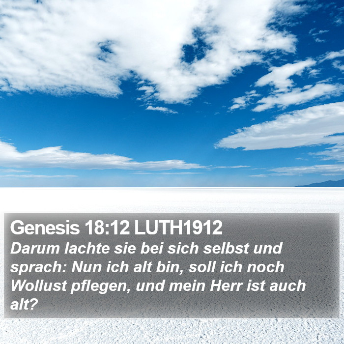 Genesis 18:12 LUTH1912 Bible Study