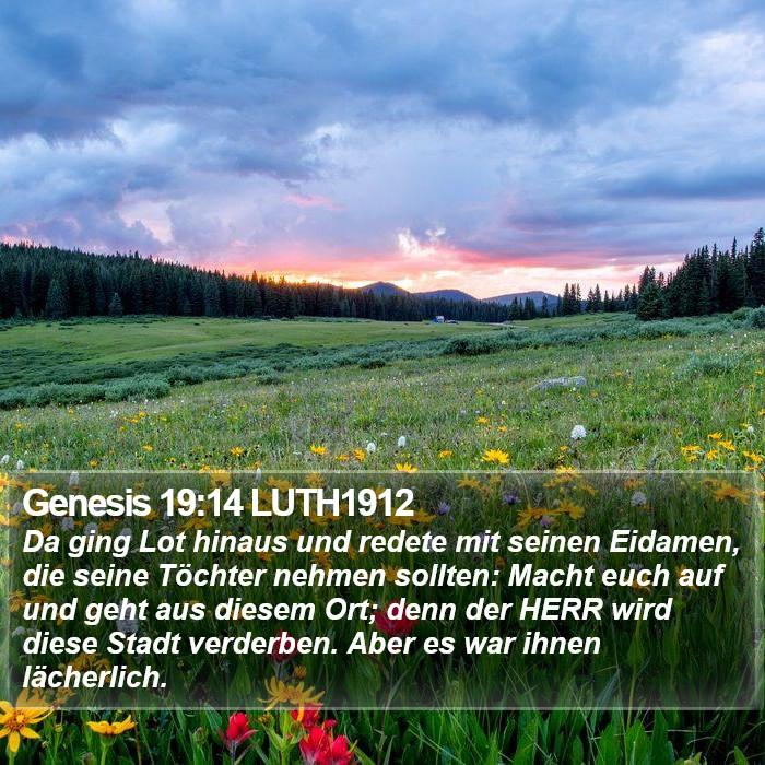 Genesis 19:14 LUTH1912 Bible Study