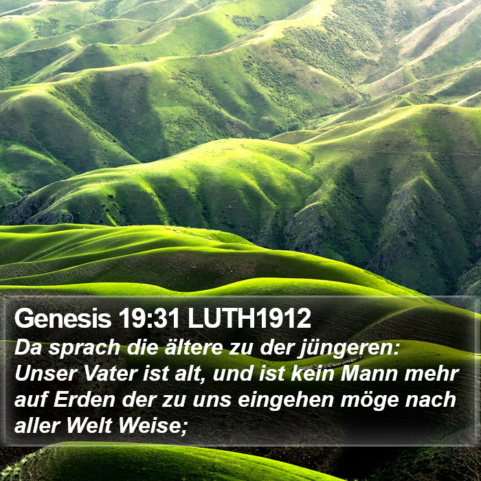 Genesis 19:31 LUTH1912 Bible Study