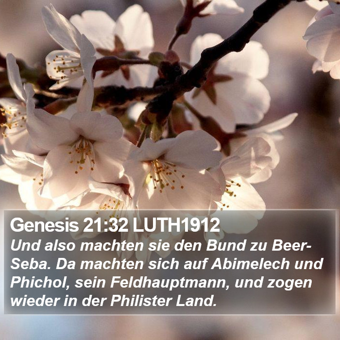 Genesis 21:32 LUTH1912 Bible Study