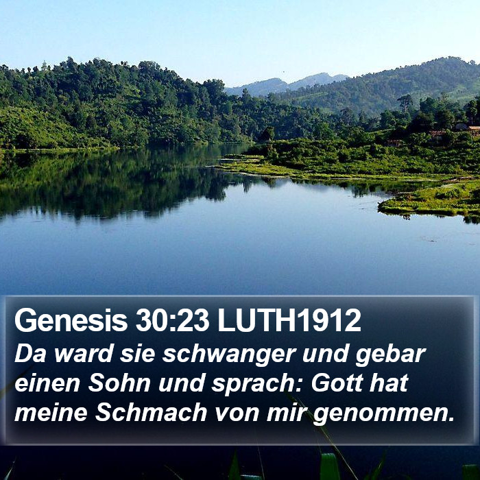 Genesis 30:23 LUTH1912 Bible Study