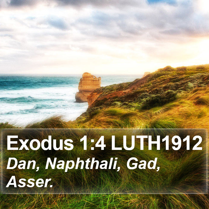 Exodus 1:4 LUTH1912 Bible Study