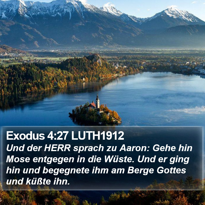 Exodus 4:27 LUTH1912 Bible Study