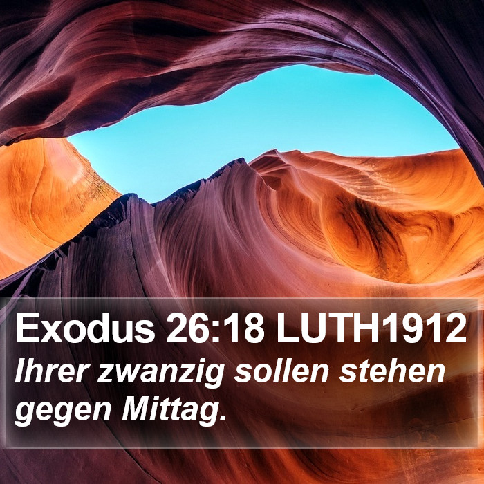 Exodus 26:18 LUTH1912 Bible Study