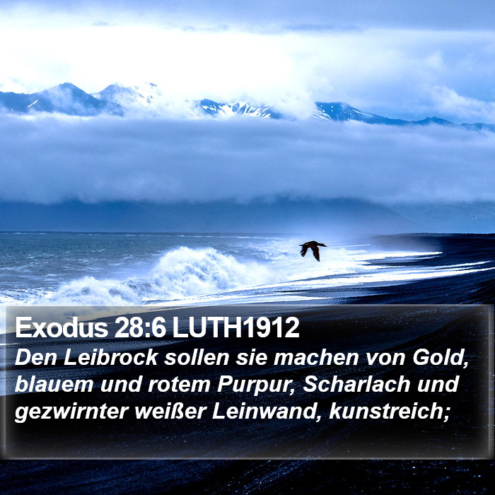 Exodus 28:6 LUTH1912 Bible Study