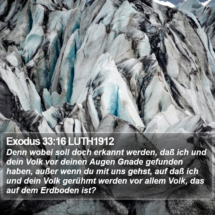 Exodus 33:16 LUTH1912 Bible Study