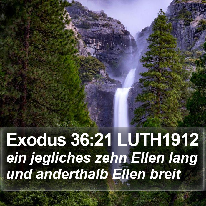 Exodus 36:21 LUTH1912 Bible Study