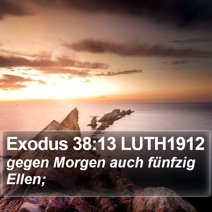 Exodus 38:13 LUTH1912 Bible Study