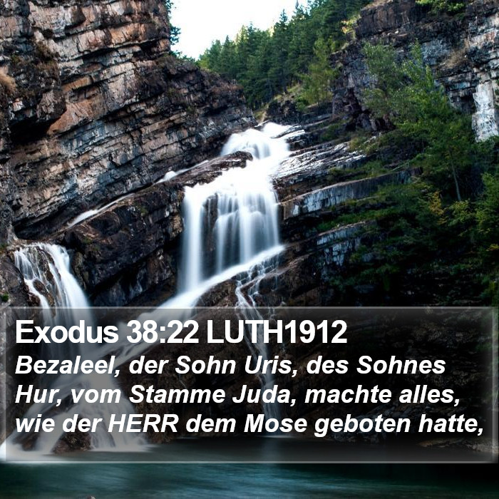 Exodus 38:22 LUTH1912 Bible Study