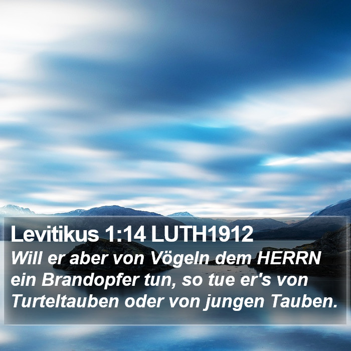 Levitikus 1:14 LUTH1912 Bible Study