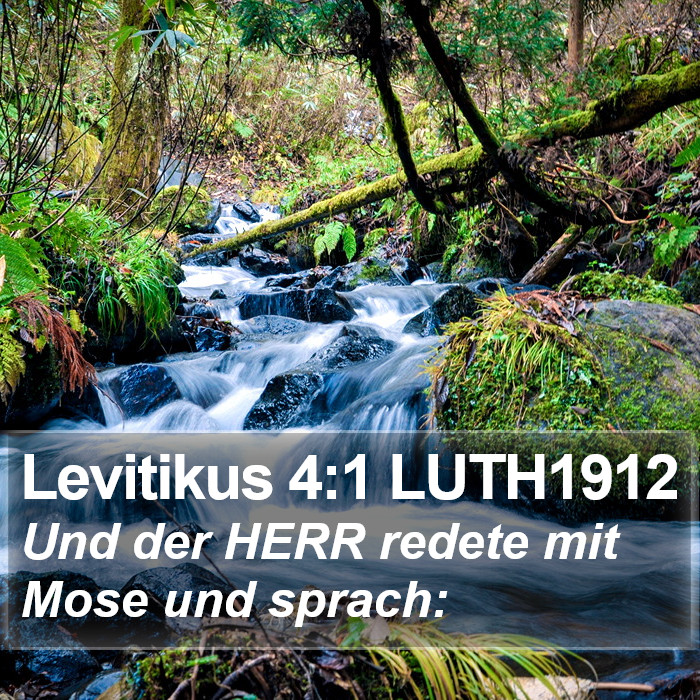 Levitikus 4:1 LUTH1912 Bible Study