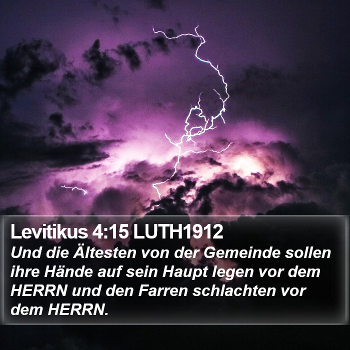 Levitikus 4:15 LUTH1912 Bible Study