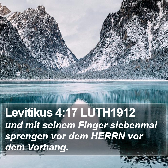 Levitikus 4:17 LUTH1912 Bible Study