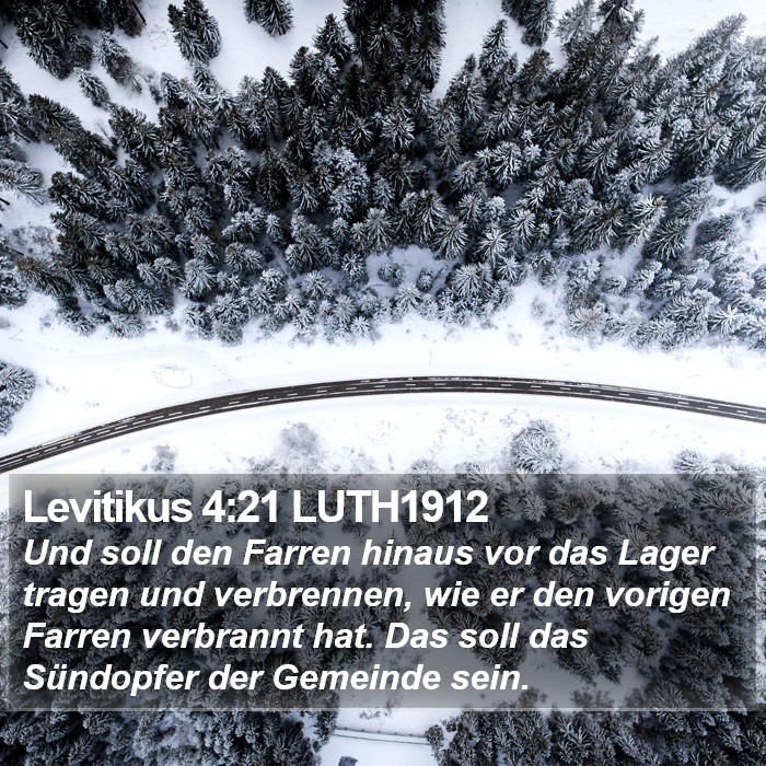 Levitikus 4:21 LUTH1912 Bible Study