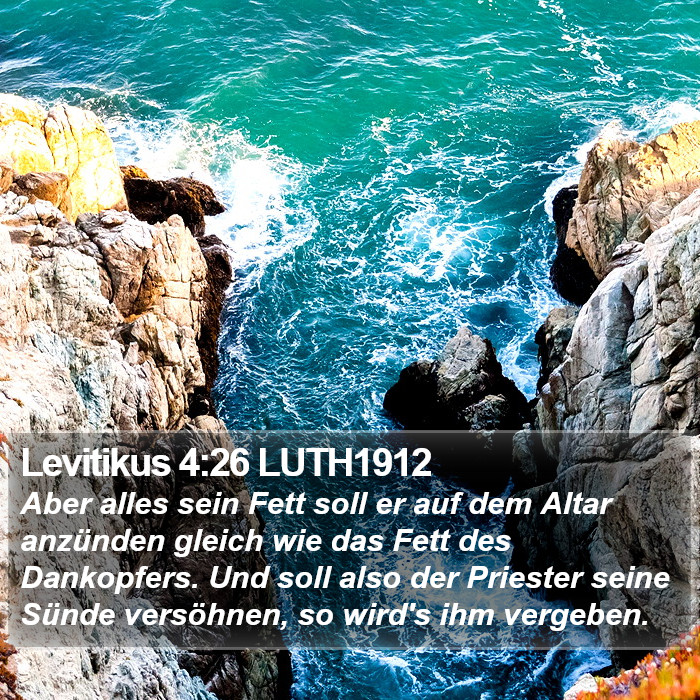 Levitikus 4:26 LUTH1912 Bible Study