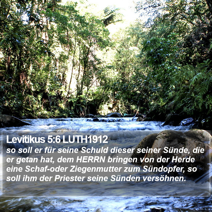 Levitikus 5:6 LUTH1912 Bible Study