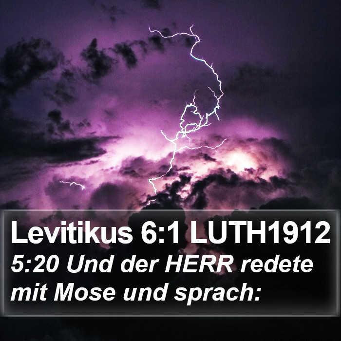 Levitikus 6:1 LUTH1912 Bible Study