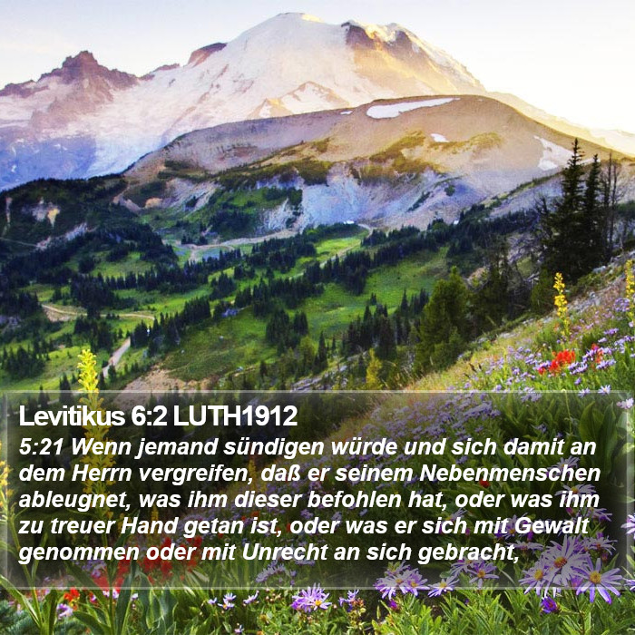 Levitikus 6:2 LUTH1912 Bible Study