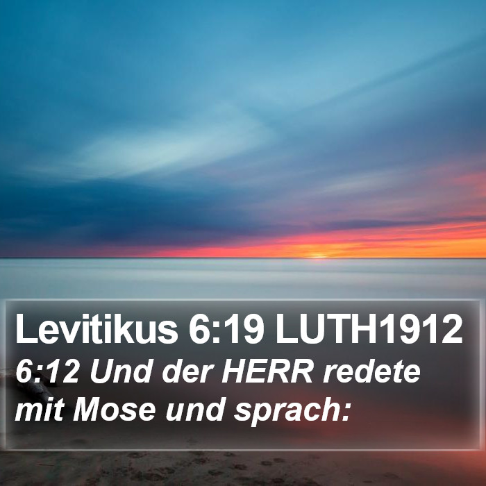 Levitikus 6:19 LUTH1912 Bible Study