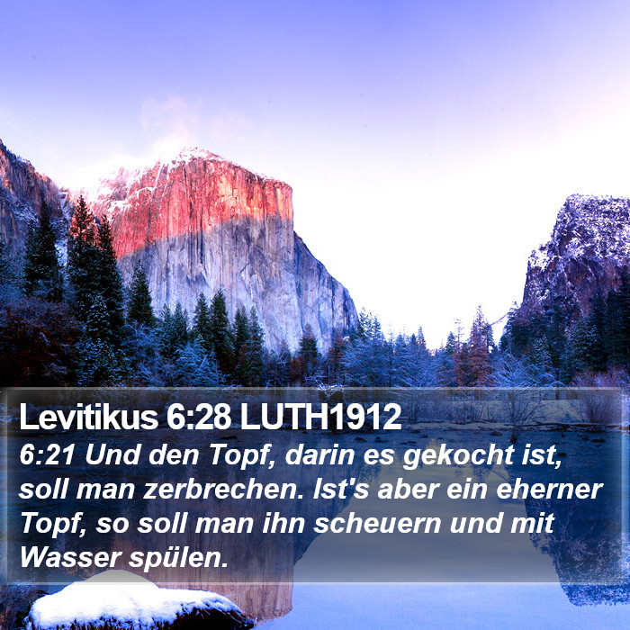 Levitikus 6:28 LUTH1912 Bible Study