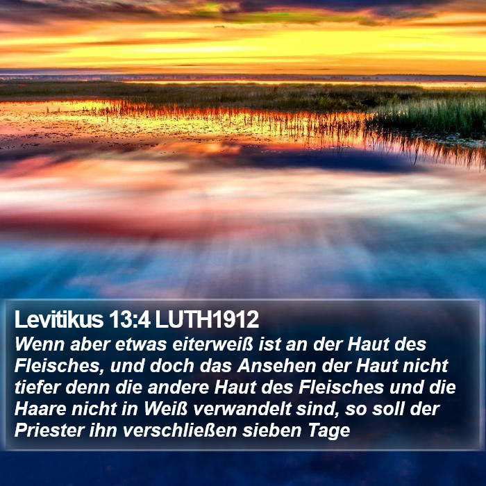 Levitikus 13:4 LUTH1912 Bible Study