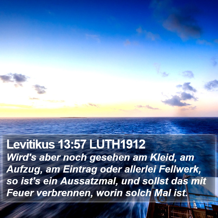 Levitikus 13:57 LUTH1912 Bible Study