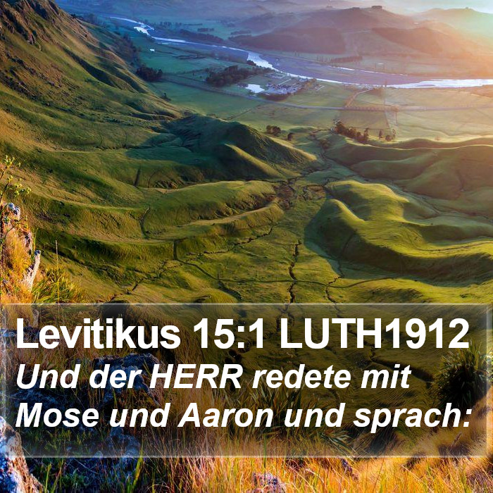 Levitikus 15:1 LUTH1912 Bible Study