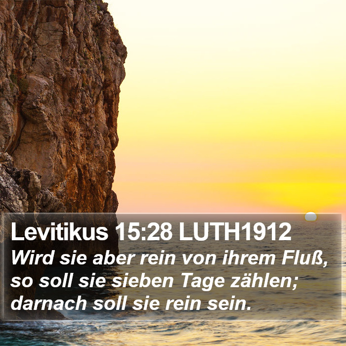 Levitikus 15:28 LUTH1912 Bible Study