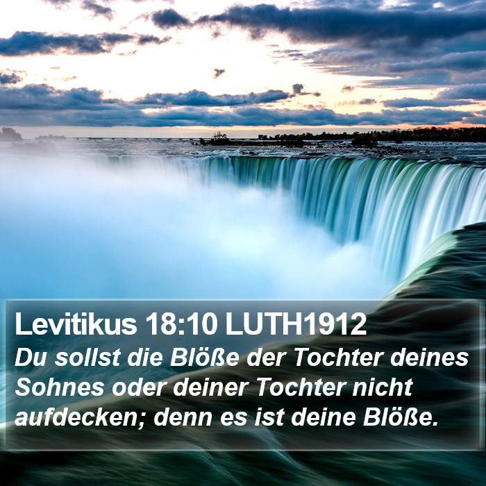 Levitikus 18:10 LUTH1912 Bible Study