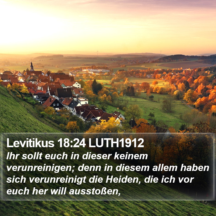 Levitikus 18:24 LUTH1912 Bible Study