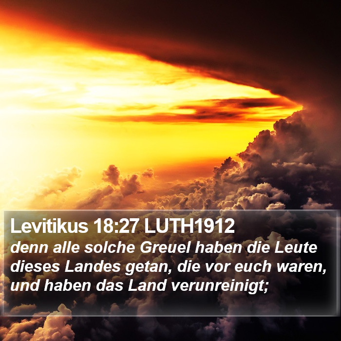 Levitikus 18:27 LUTH1912 Bible Study