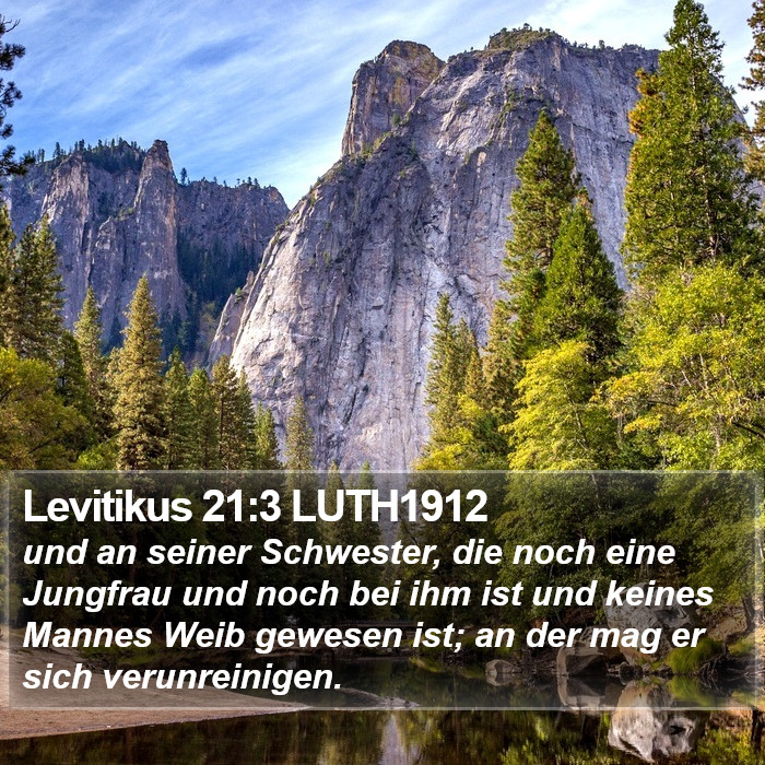 Levitikus 21:3 LUTH1912 Bible Study