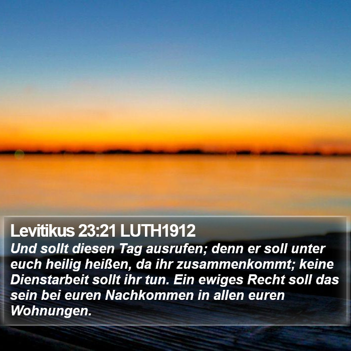 Levitikus 23:21 LUTH1912 Bible Study