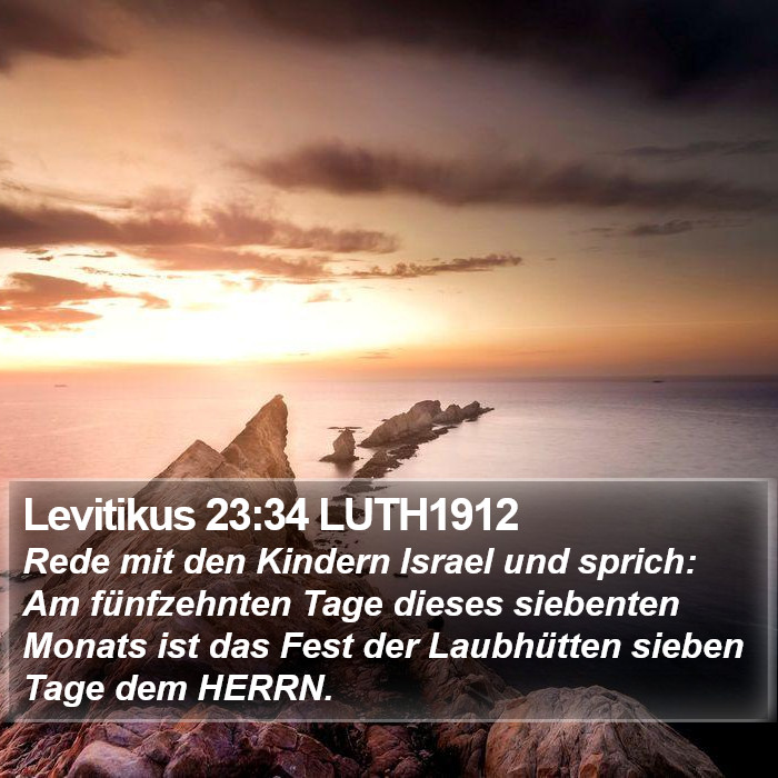Levitikus 23:34 LUTH1912 Bible Study