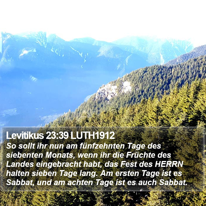 Levitikus 23:39 LUTH1912 Bible Study