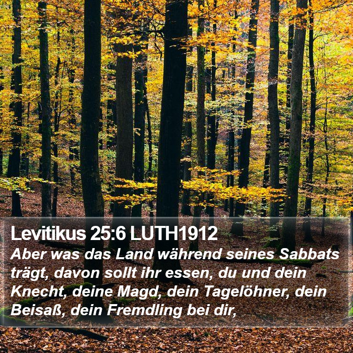 Levitikus 25:6 LUTH1912 Bible Study