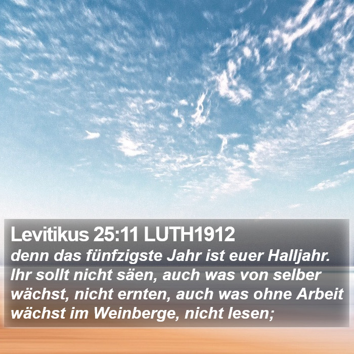 Levitikus 25:11 LUTH1912 Bible Study